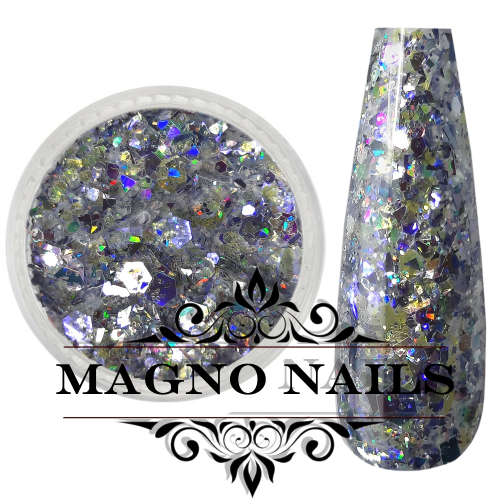 Nail Art Mix Glitter Extreme Nr. 6  Nägel Nails Nailart Nageldesign Nagel Glitzer Pailetten